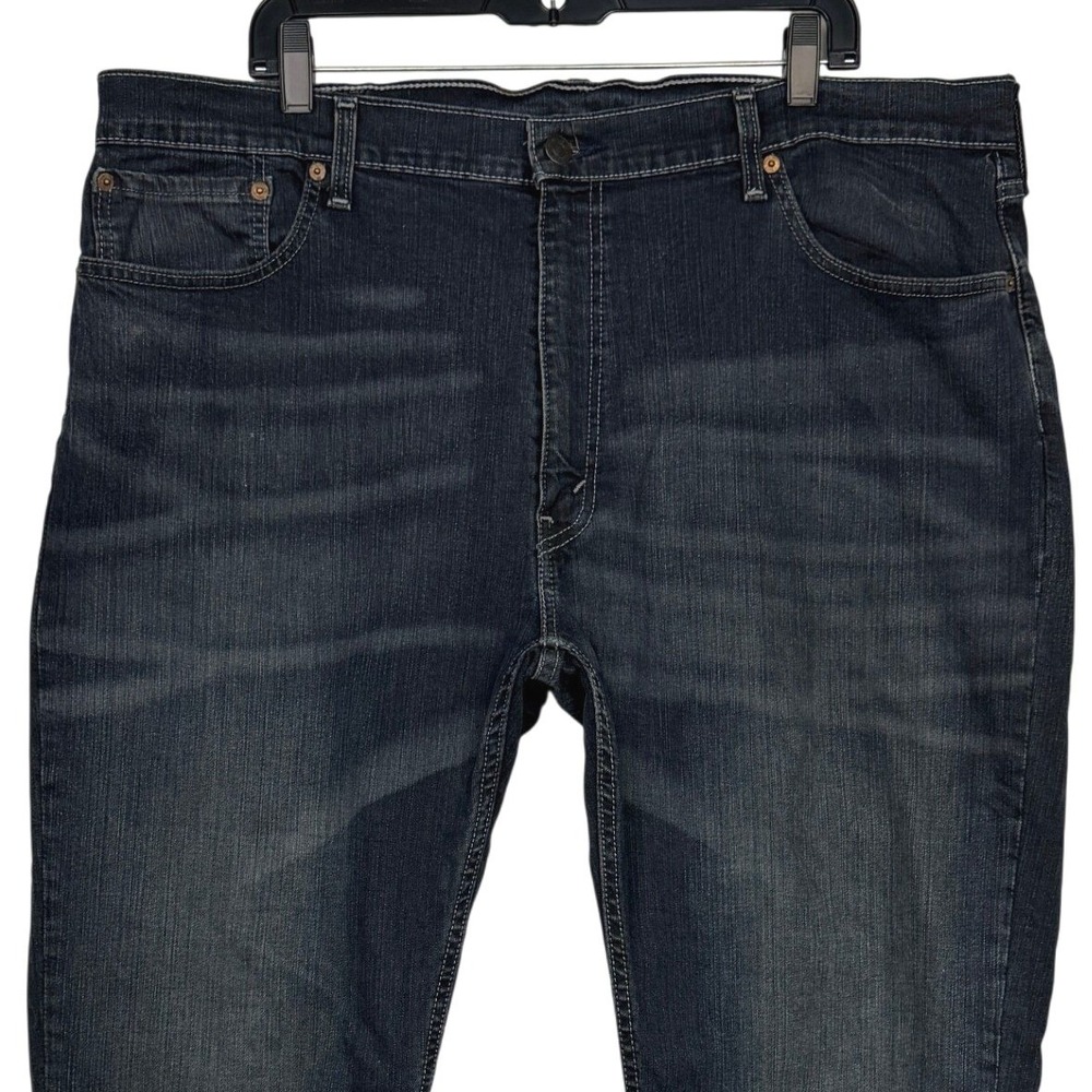 Levi's 559 Relaxed Straight Jeans Mens 40x30 Stretch Baggy Y2K Dark Blue Denim